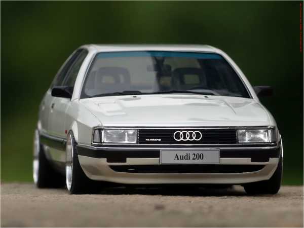 1:18 Audi 200 Quattro 20V bj.1989 Withe inkl. OVP